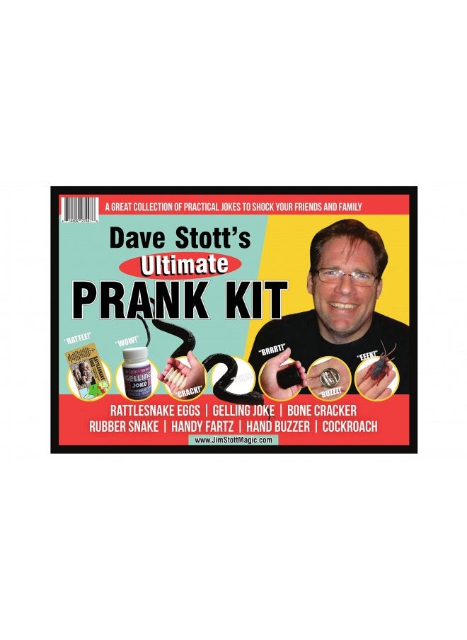 Fun Time Products Dave Stott’S 'Ultimate Prank Kit’, Funny Gag Gifts For Men, Women, And Kids