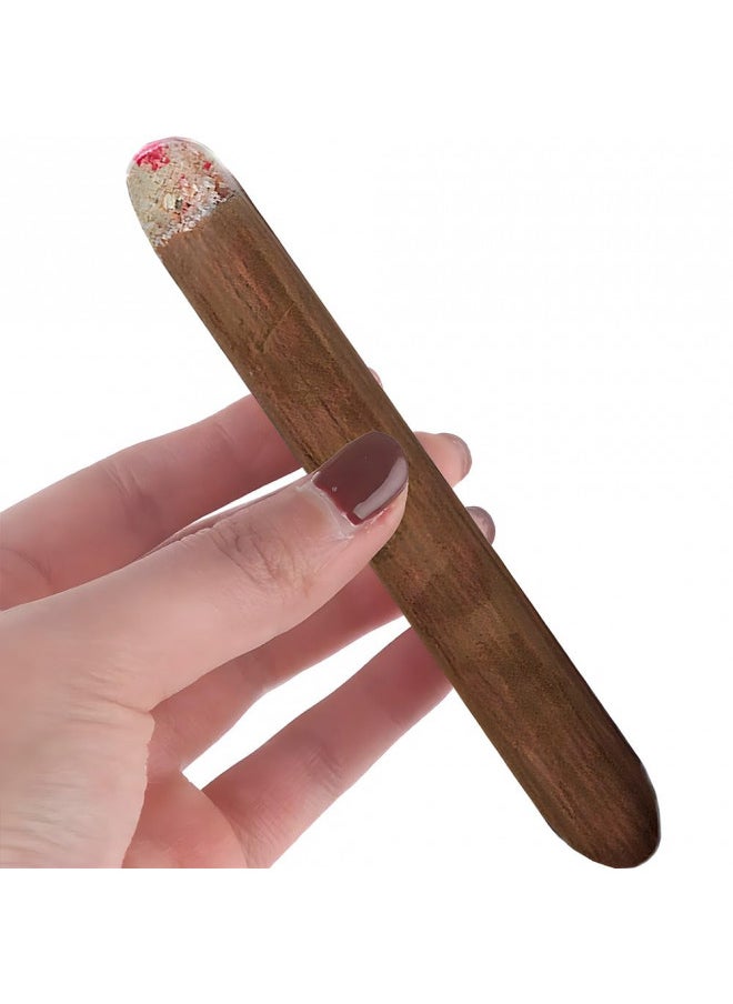 Brown Fake Puff Cigar Costume Accessory - 4.5