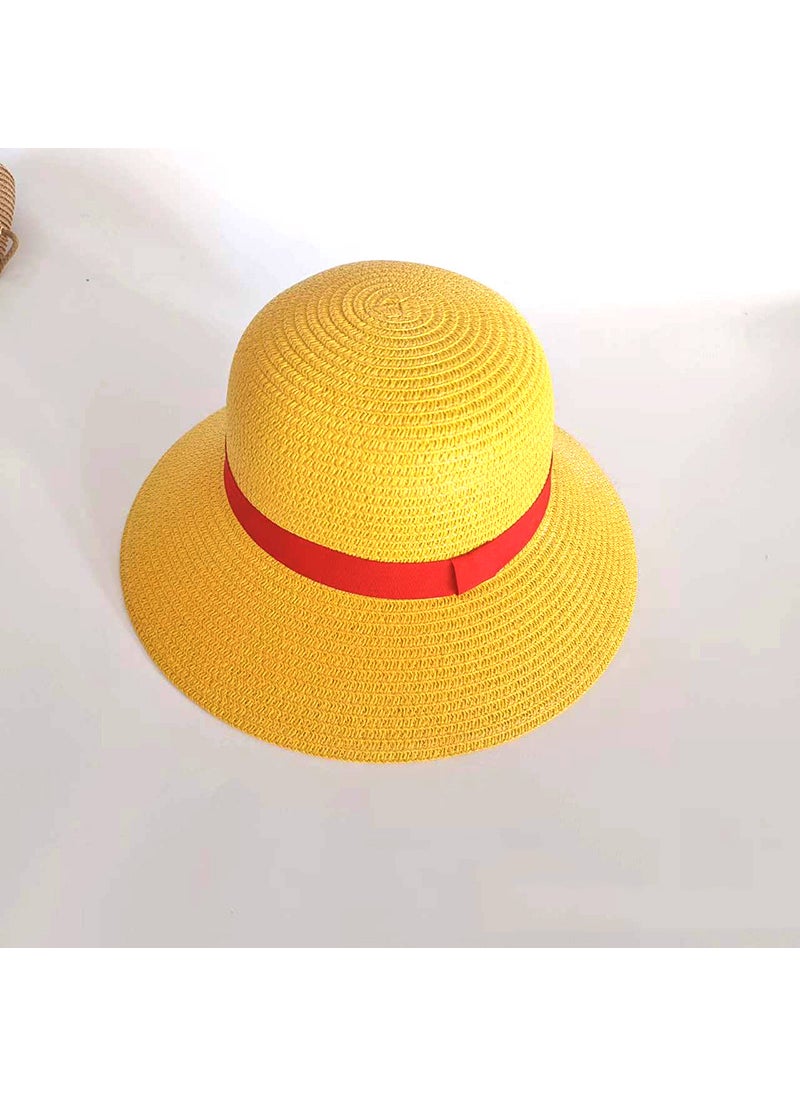 One Piece Luffy Cosplay Costume New Generation Straw hat