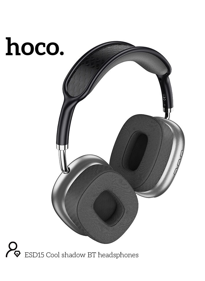 hoco. ESD15 Bluetooth Over-Ear Headphones – Bluetooth 5.3, 12-Hour Playback, TF Card Support