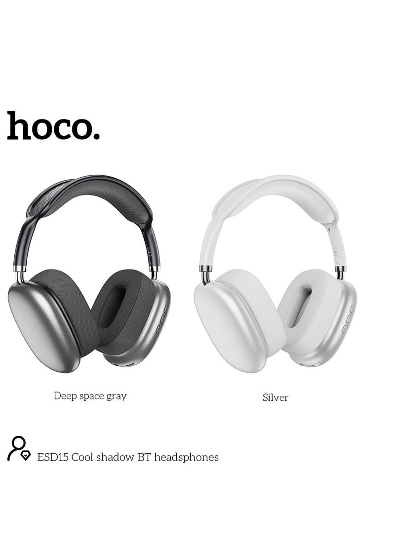 hoco. ESD15 Bluetooth Over-Ear Headphones – Bluetooth 5.3, 12-Hour Playback, TF Card Support
