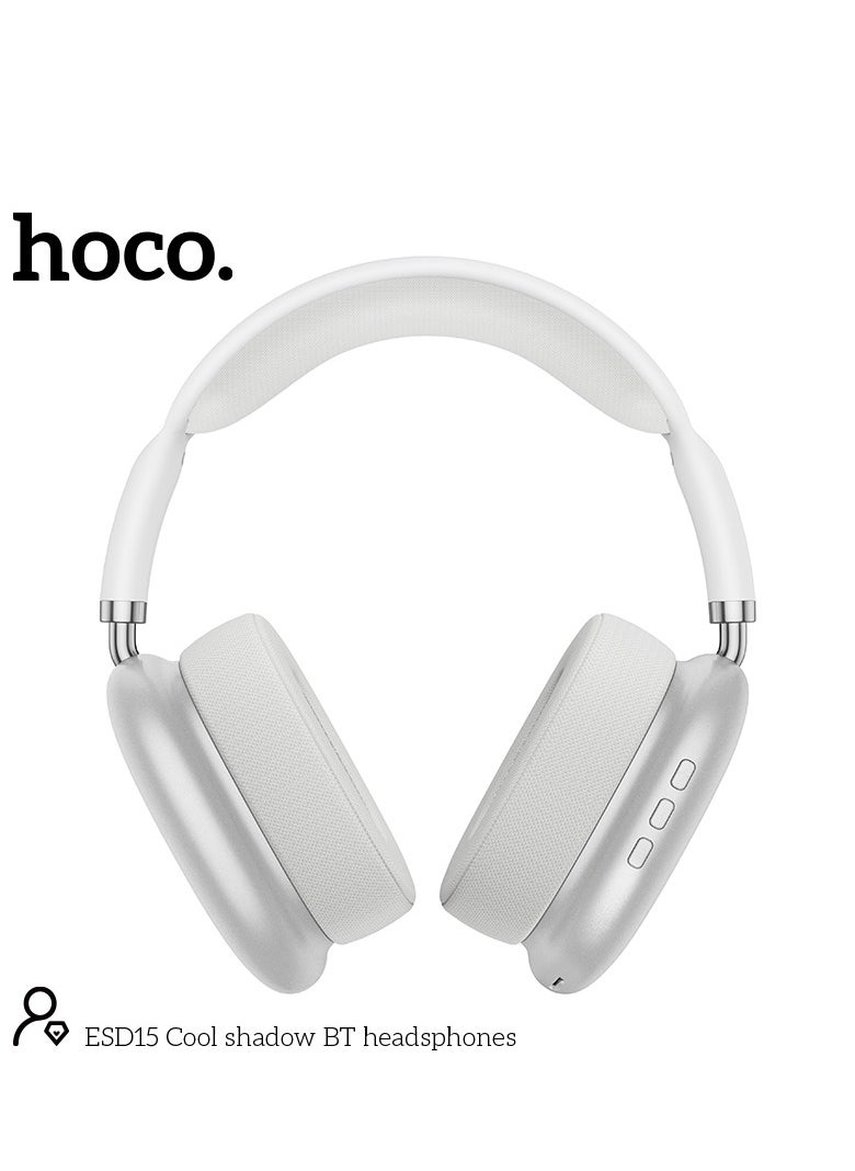 hoco. ESD15 Bluetooth Over-Ear Headphones – Bluetooth 5.3, 12-Hour Playback, TF Card Support