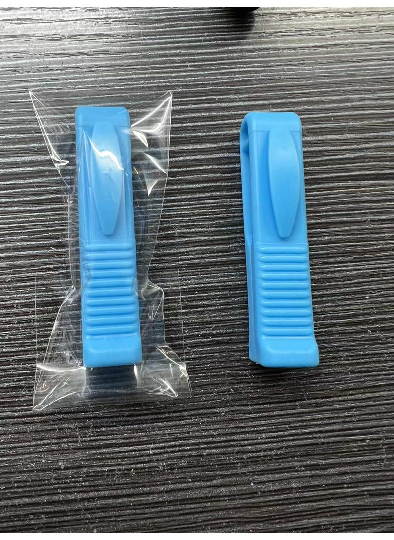 1 x 5 pcs Customizable Color Plastic Bottle Opener Royal Blue