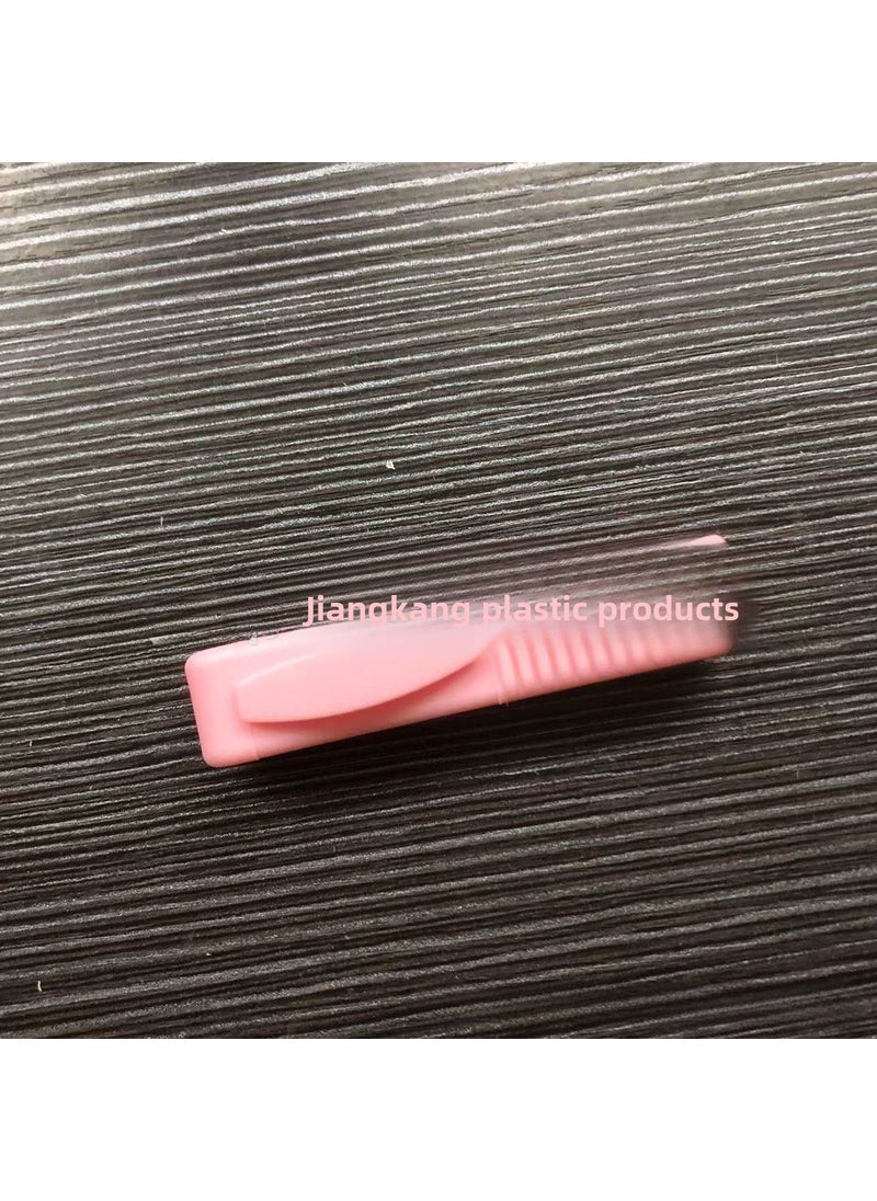 1 x 5 pcs Customizable Color Plastic Bottle Opener Pinkish