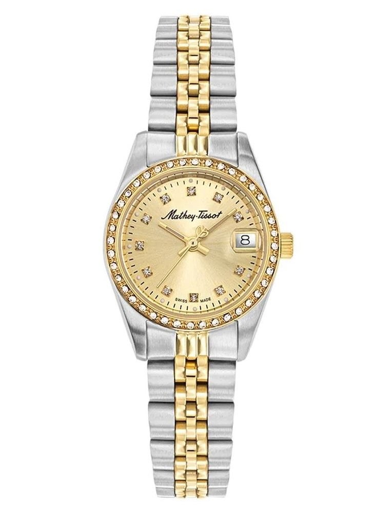 Mathey-Tissot Mathy IV Gold Dial Ladies Watch D709BDQI