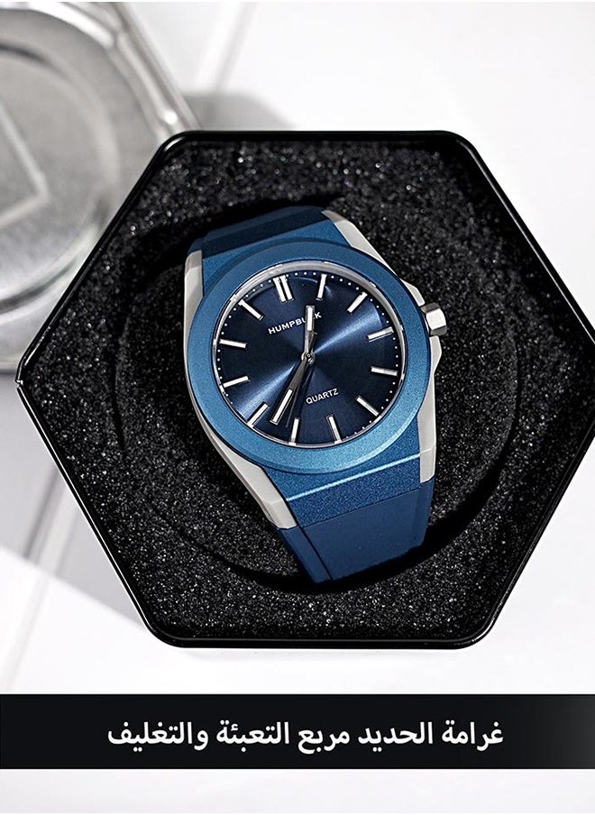 New Creative Quartz Watch for Men Sport Waterproof Watches 2303 blue