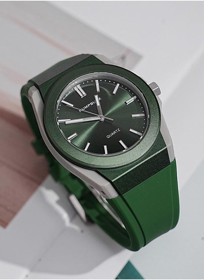 New Creative Quartz Watch for Men Sport Waterproof Watches 2303 green