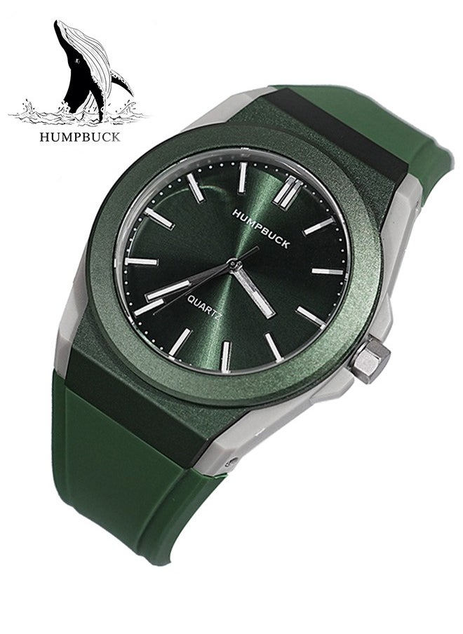 New Creative Quartz Watch for Men Sport Waterproof Watches 2303 green