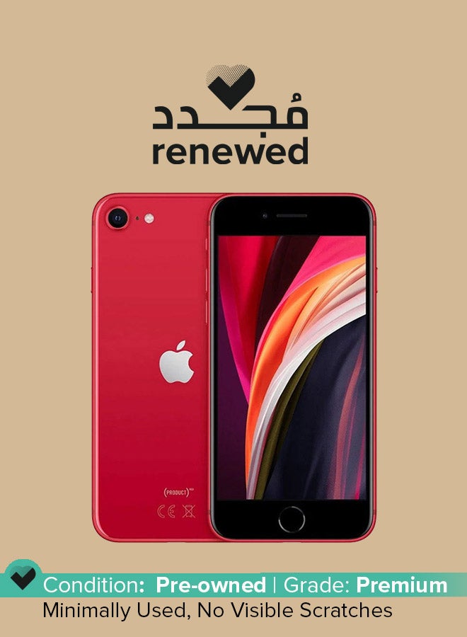 Renewed - iPhone SE 2020 - Slim Packing (2nd-gen) 256GB Red