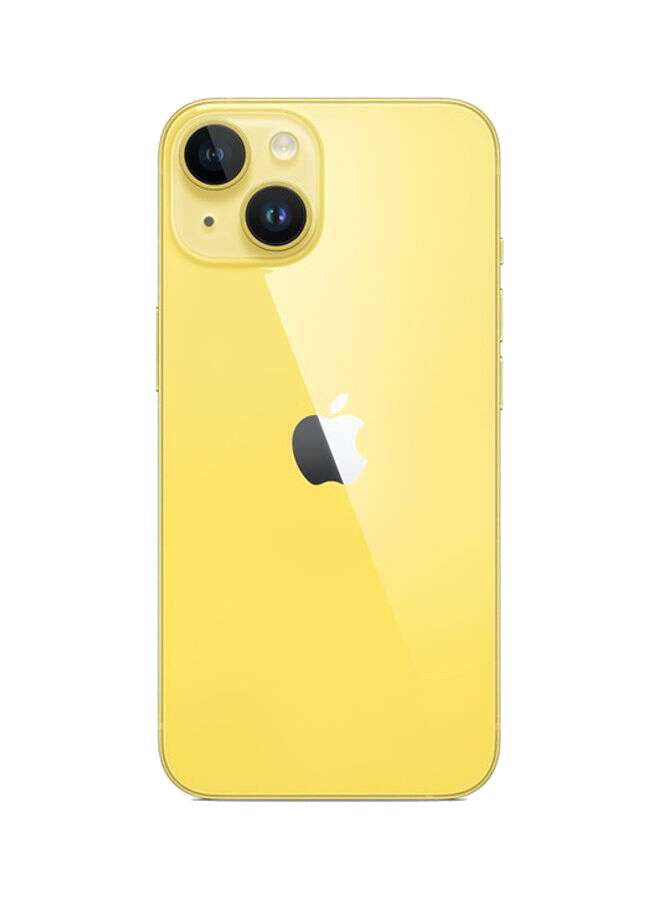 Renewed - iPhone 14 Plus 128GB Yellow 5G With Facetime - International Version