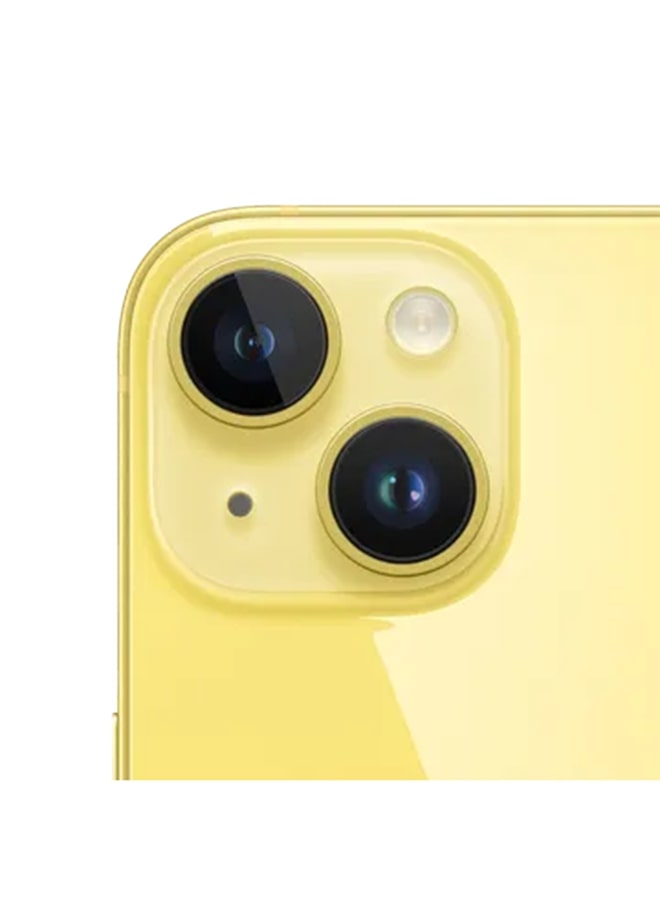 Renewed - iPhone 14 Plus 128GB Yellow 5G With Facetime - International Version