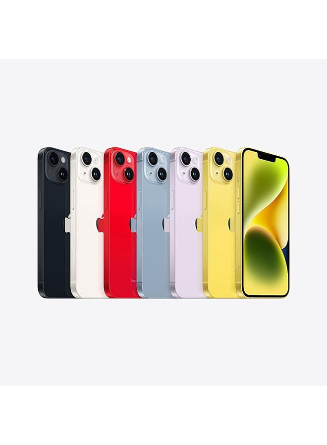 Renewed - iPhone 14 Plus 128GB Yellow 5G With Facetime - International Version
