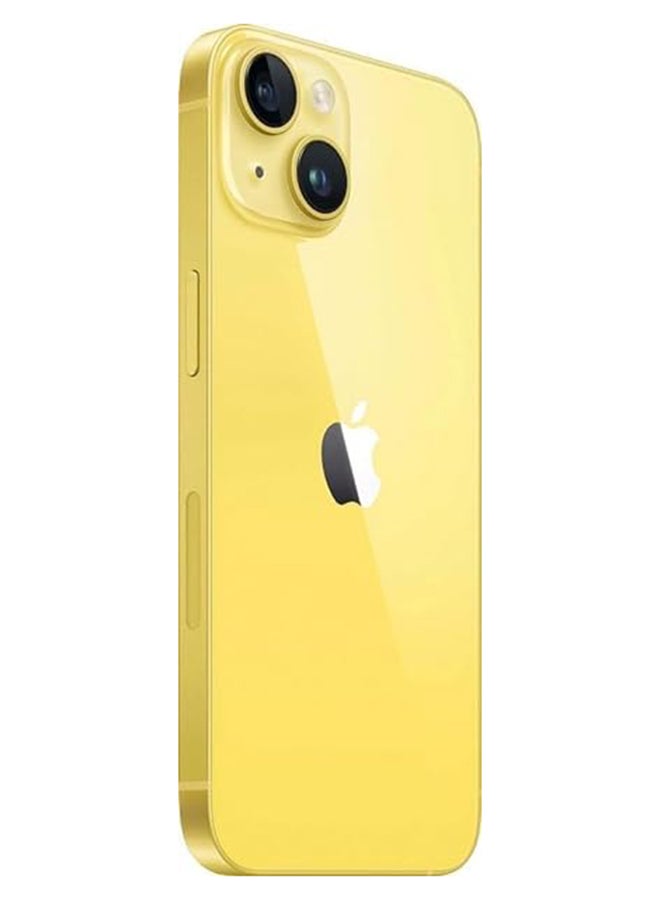 Renewed - iPhone 14 Plus 128GB Yellow 5G With Facetime - International Version