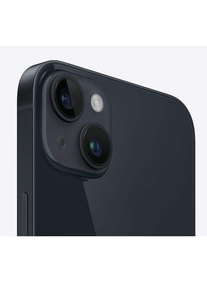 Renewed - iPhone 14 128GB Midnight 5G With FaceTime