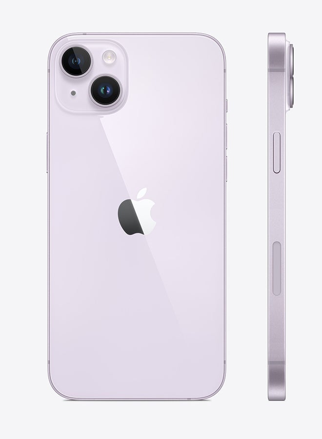 Renewed - iPhone 14 Plus 128GB Purple 5G With FaceTime