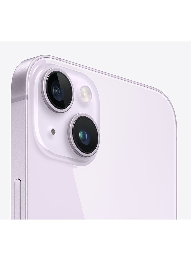 Renewed - iPhone 14 Plus 128GB Purple 5G With FaceTime