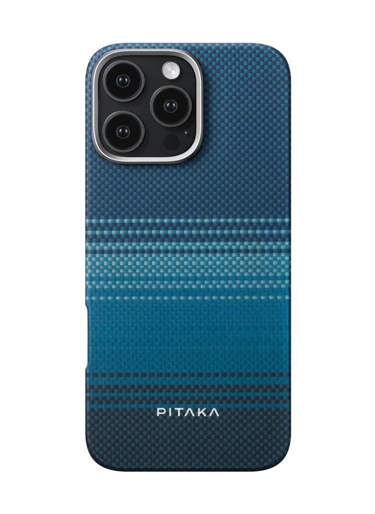 PITAKA Tactile Woven Case Moonrise for iPhone 16 Pro