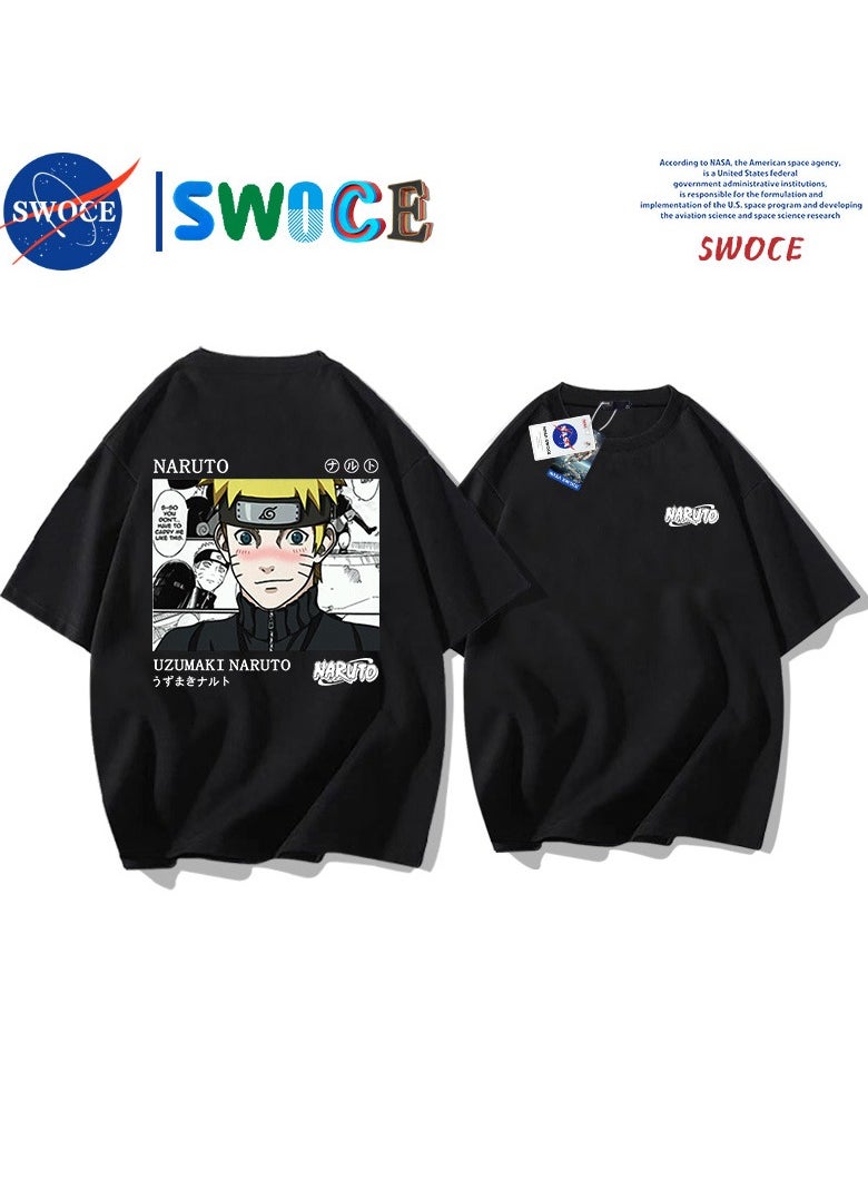 New Fashion Cartoon Anime SWOCE Cotton T-shirt