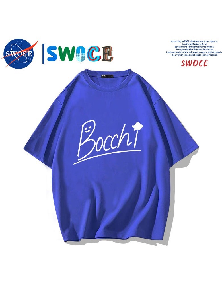 New Fashion Cartoon Anime SWOCE Cotton T-shirt