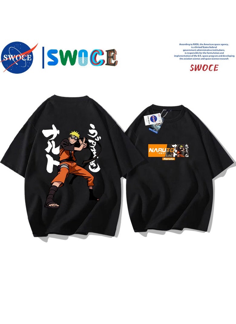 New Fashion Cartoon Anime SWOCE Cotton T-shirt