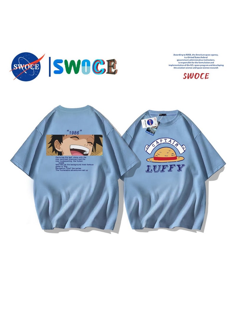 New Fashion Cartoon Anime SWOCE Cotton T-shirt