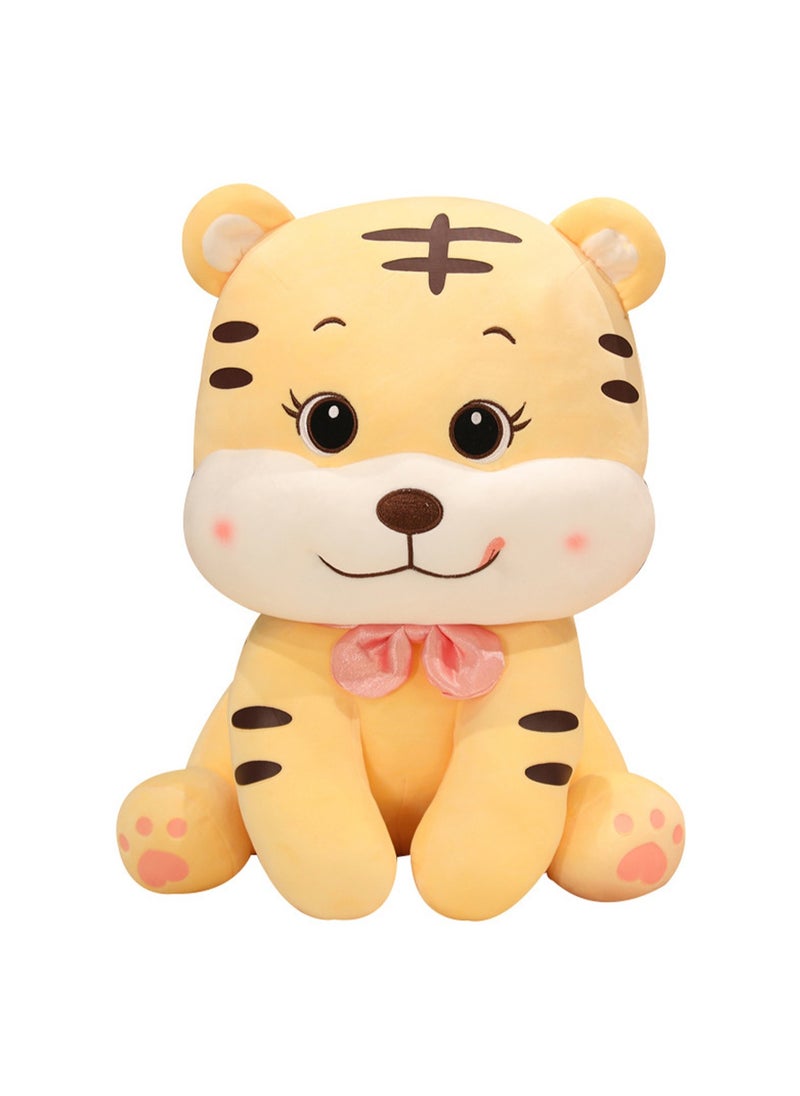 30 CM Cute Cartoon Tiger Plush Toy Soft Stuffed Animal Doll For Girls And Boys All Ages Gift