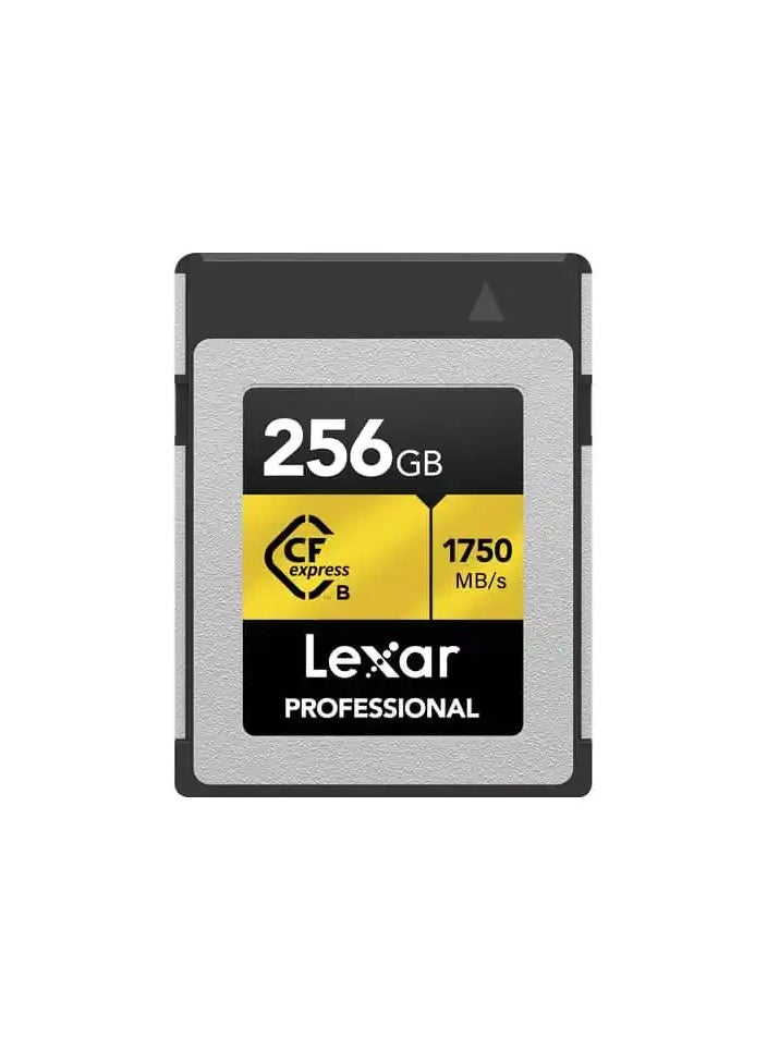 LEXAR PROFESSIONAL 256GB CFEXPRESS TYPE-B CARD, UP TO 1750MB/S READ 1500MB/S WRITE (LCXEXPR256G-RNENG)