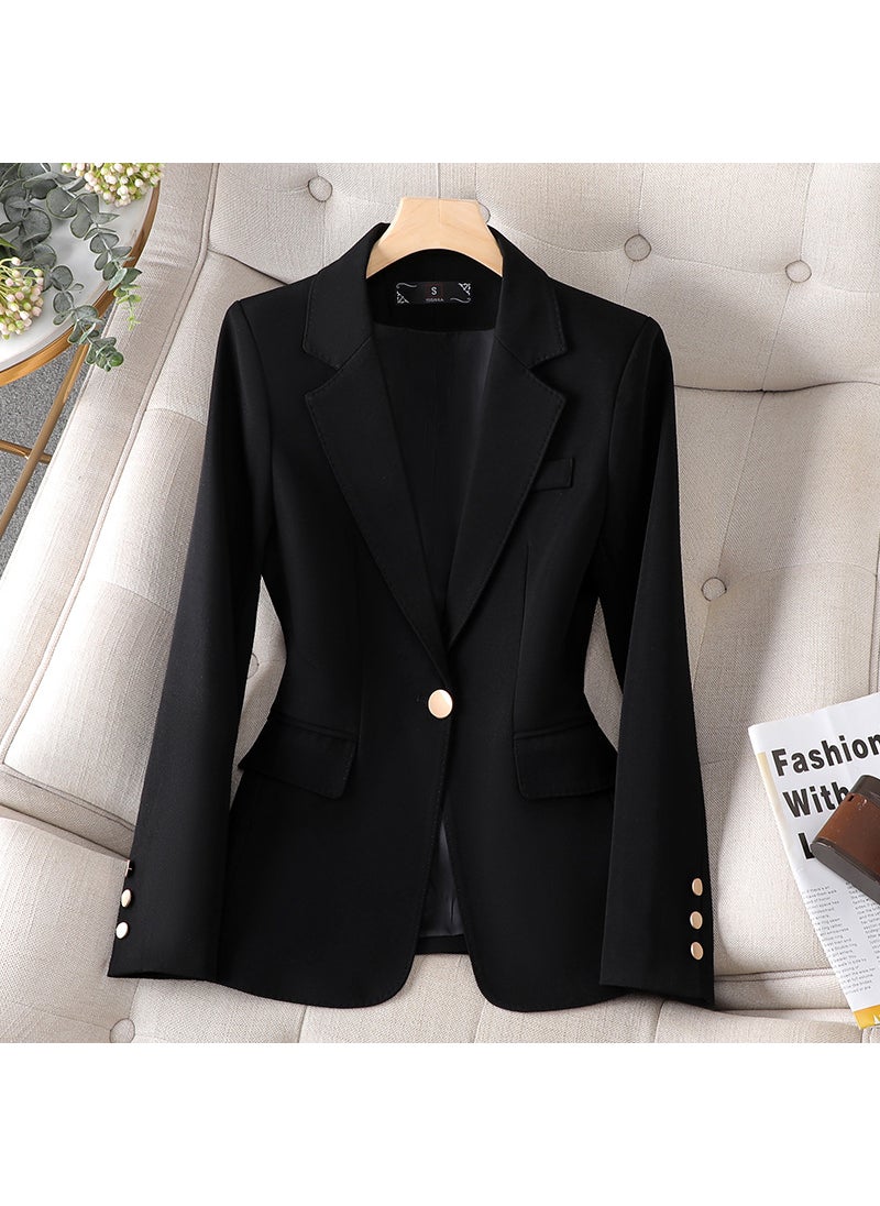 Khaki Womens Blazer Spring 2023 Slim Fit Khaki suit