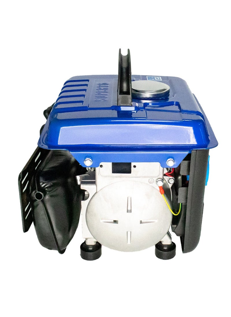 800W Portable Gasoline Generator with 4L Capacity For Outdoor Use, SUPERTG TG950DC - Blue & Black