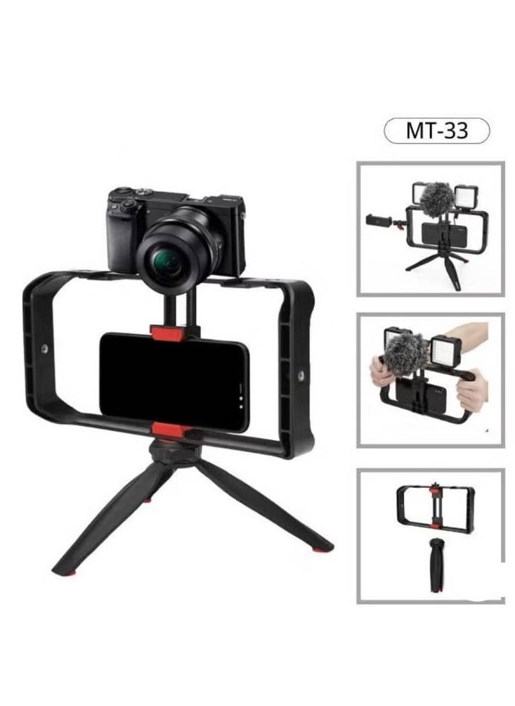 Universal Video Kit for Smartphones, & Vlogging (Adjustable 42mm-95mm)