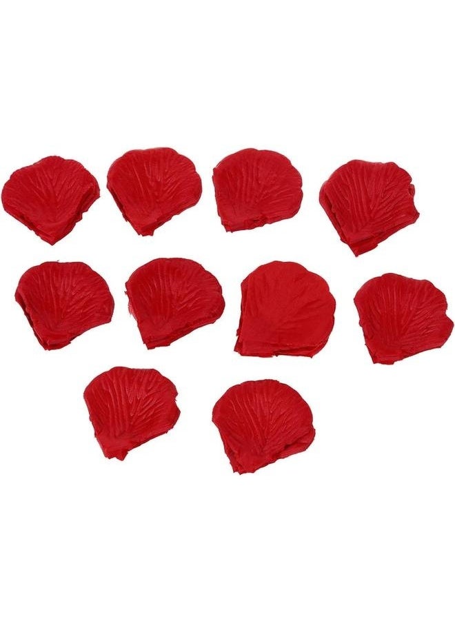 600-Piece Artificial Rose Petal Set Rose Red，for Bedroom, Wedding Party, Confession Party Decorations, Anniversaries, Valentine's Day and Birthday