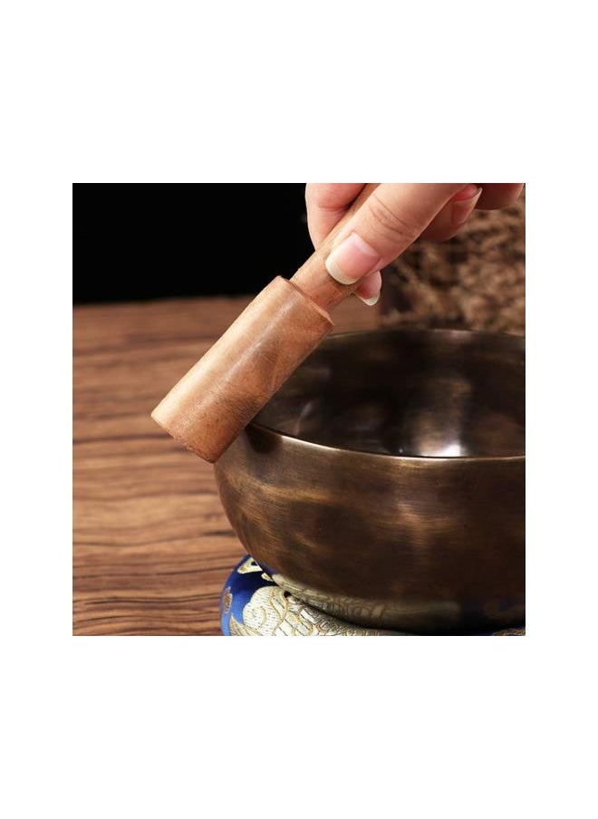 4pcs Singing Bowl Wooden Mallet Singing Bowl Striker Mallet Tibetan Singing Bowl Mallet for Meditation Prayer Yoga and Mindfulness 12CM