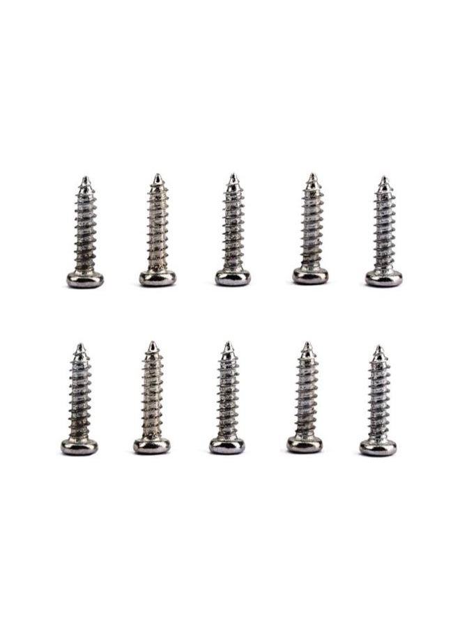 50 PCS Tuning Peg Tuning Key Screws Machine Heads Guitar Tuner Mounting Screws for Electric/Acoustic Guitar Bass 11 x 2 mm (Silver)