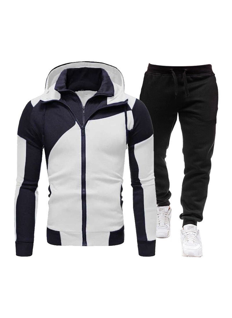 Mens Hooded Tracksuit Autumn Winter 2024 gray