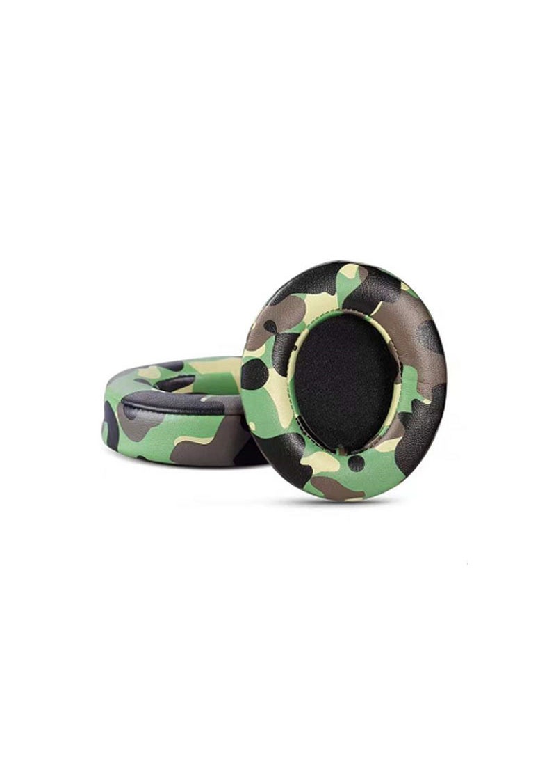 1 x 5 pcs Beats Studio 2.0 3.0 Replacement Ear Cushions One camouflage army green (protein skin) Earmuff