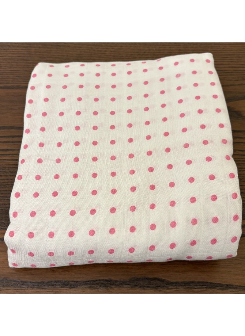 TUMMY Dot Printed Baby Blanket for new born babies