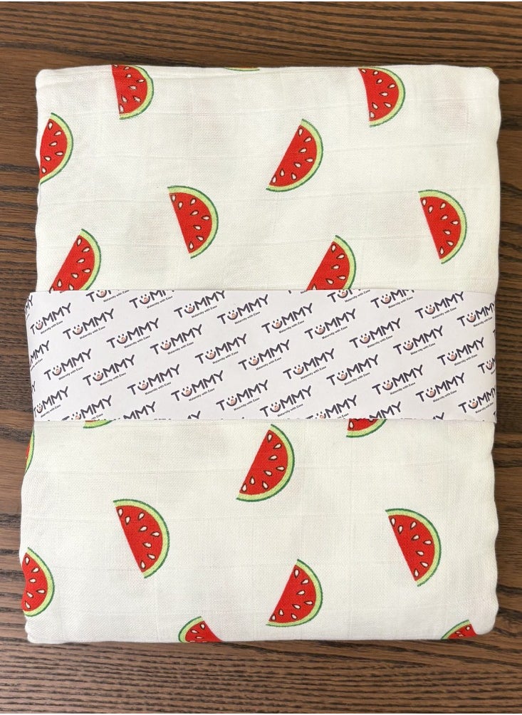 TUMMY Melon Printed Baby Blanket for new born babies