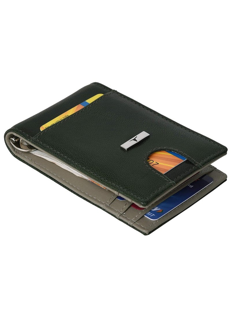 Urban Forest Men's Leather Money Clip Wallet