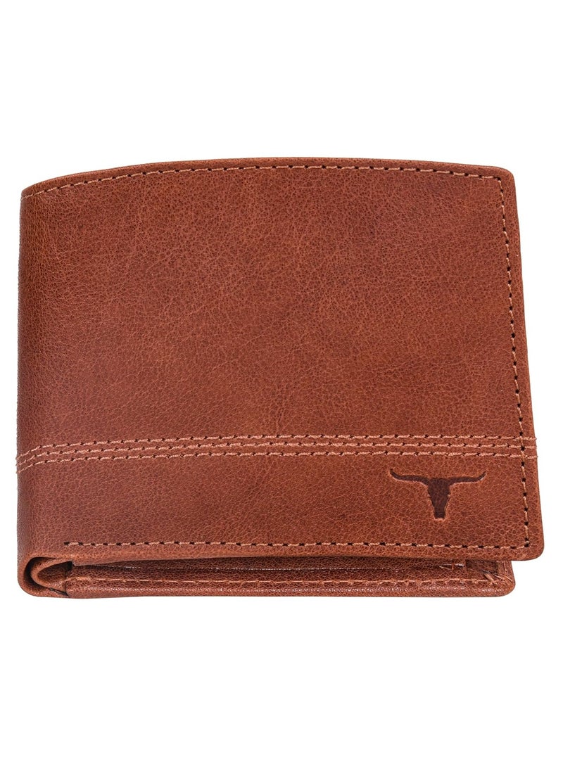 URBAN FOREST Max Redwood Leather Wallet for Men