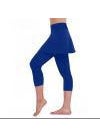 1 x 5 pcs Plus Size Womens Slimming Yoga Pants Set Blue