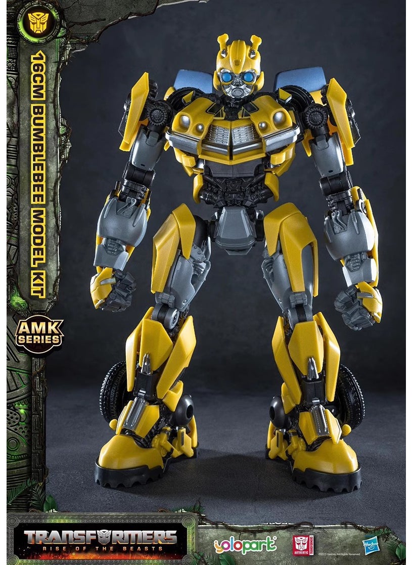 YOLOPARK Transformers 7 Rise of the Super Warriors Optimus Prime Bumblebee Gorilla Captain Unassembled Model YPAMKM7BB bumblebee