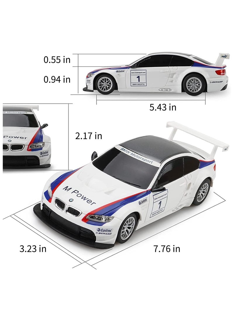 Rastar Remote Control car 1:24 Scale BMW official Licensed 2.4GHZ Remote Control Included Unisex, White Perfect gift for boys Aged 6+