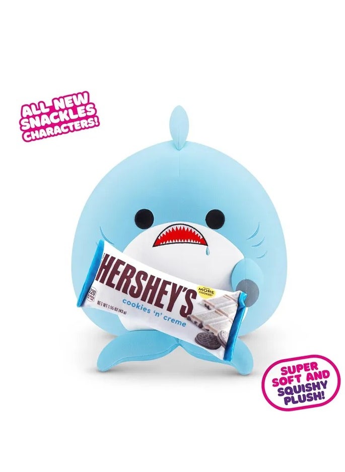 Snackles Series 2 - Shark & Hershey Cookies N Cream 14 Inch Plush