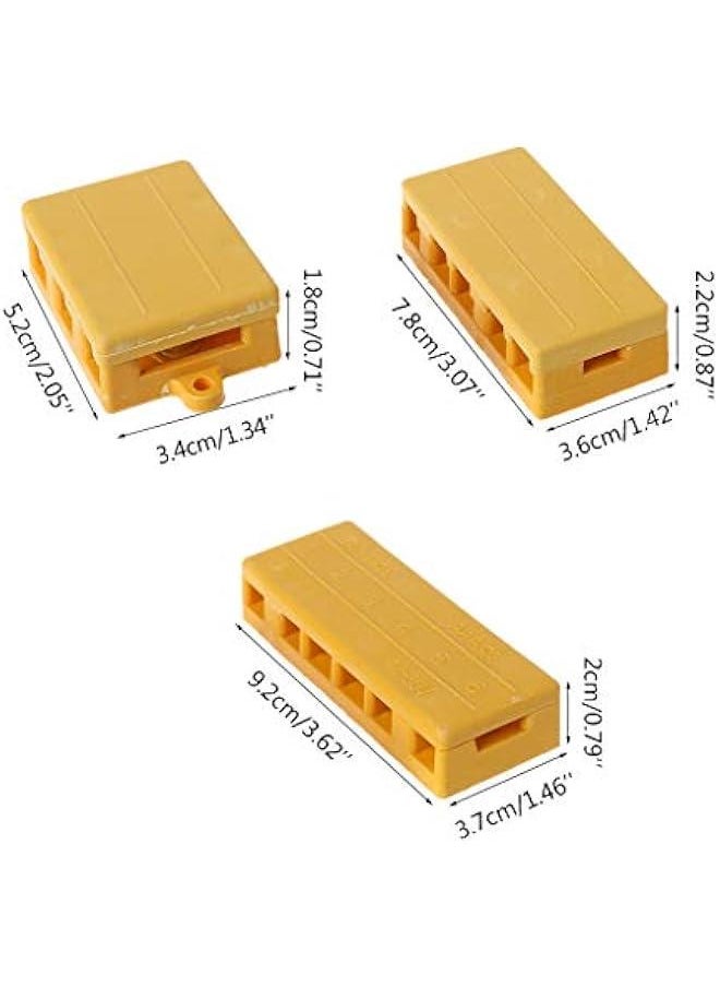 Wire Connection Box,Electric Bicycle E Bike Motor Controller Wire Connection Box Insulation Box Phase Battery Wire Connector Three-Post Junction Box