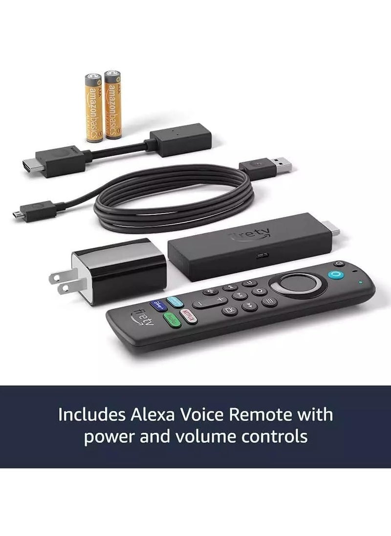 Fire TV Stick 4K MAX with New Alexa Voice Remote, Plays up to 4K HDR Video, 16GB Storage, 1 x HDMI, Dual-Band Wi-Fi 6E,HDR10+, HLG, Dolby Vision Support