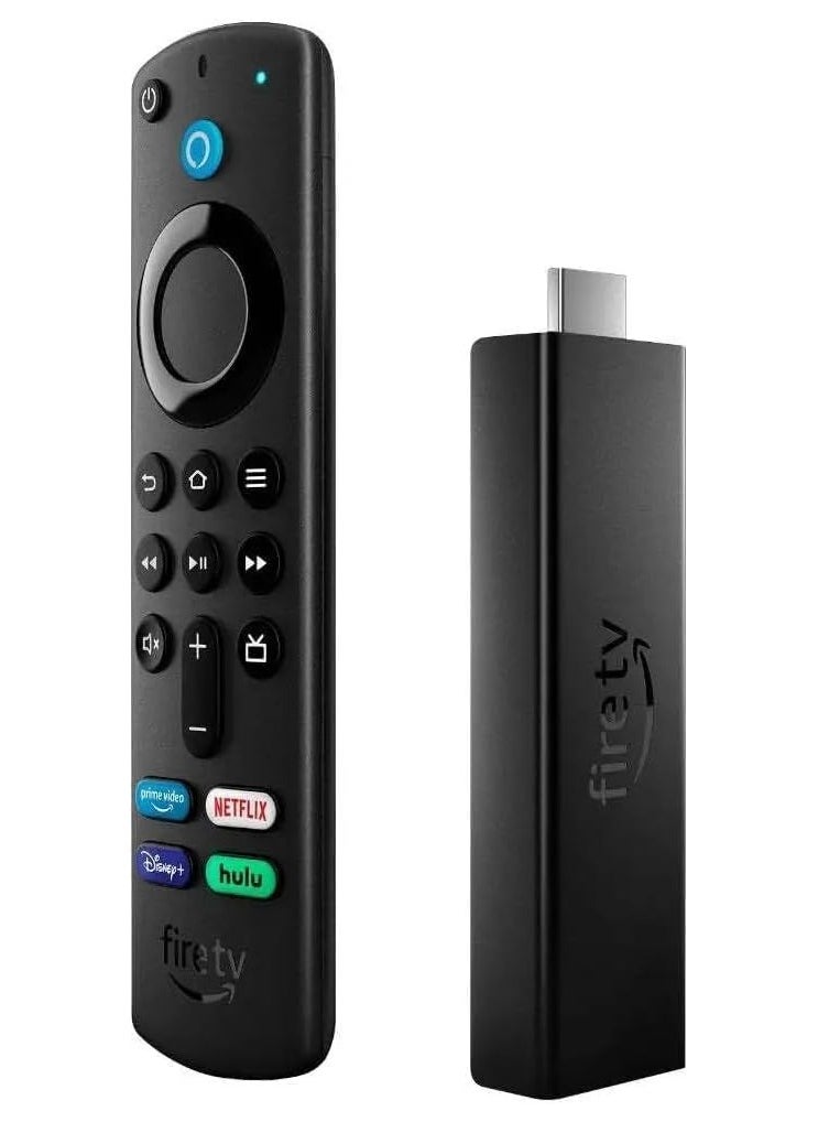 Fire TV Stick 4K MAX with New Alexa Voice Remote, Plays up to 4K HDR Video, 16GB Storage, 1 x HDMI, Dual-Band Wi-Fi 6E,HDR10+, HLG, Dolby Vision Support