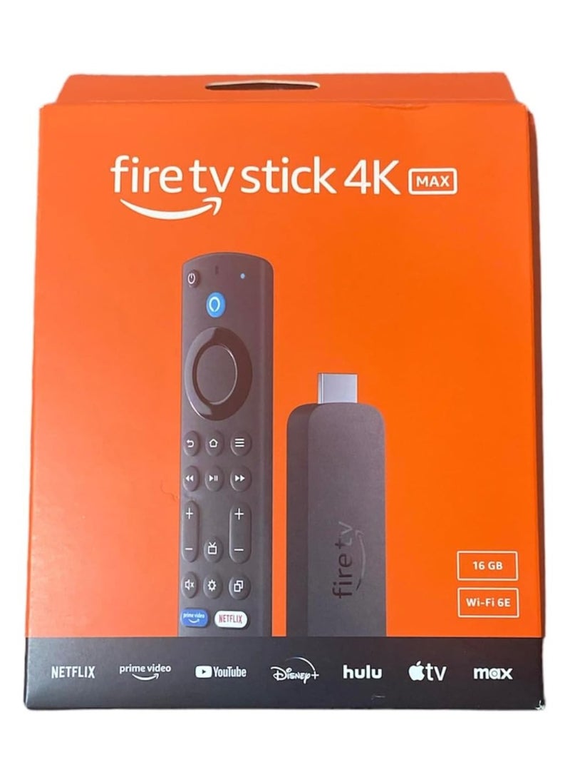 Fire TV Stick 4K Max16GB with Alexa Voice Remote Provides TV Controls New Release 2024 AMAZO