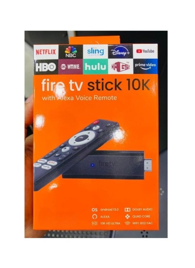 fire tv stick 10K with Alexa Voice Remote with Alexa Voice Remote