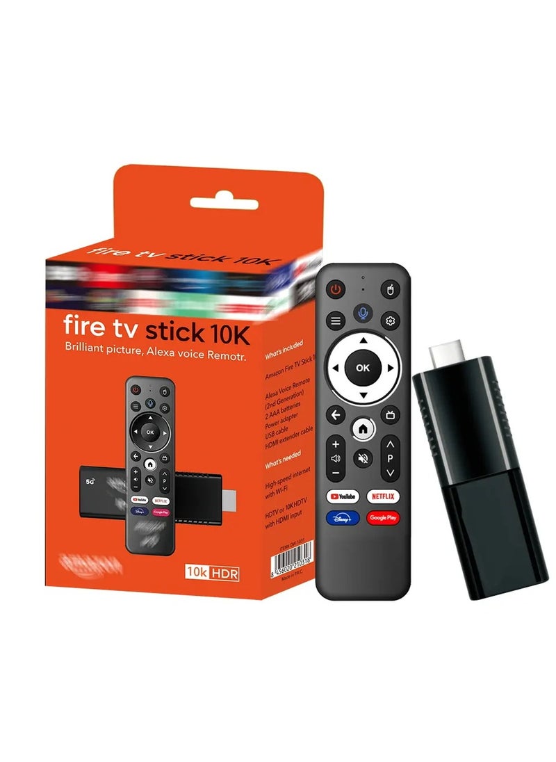 fire tv stick 10K with Alexa Voice Remote with Alexa Voice Remote