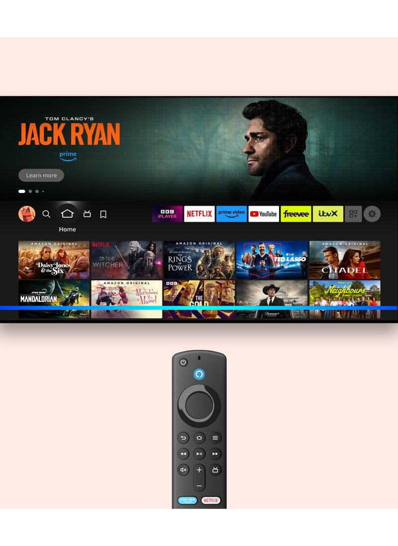 Fire TV Stick 4K Max Streaming Device Wi-Fi 6 Alexa- Voice Remote  with TV Controls 2024 latest version